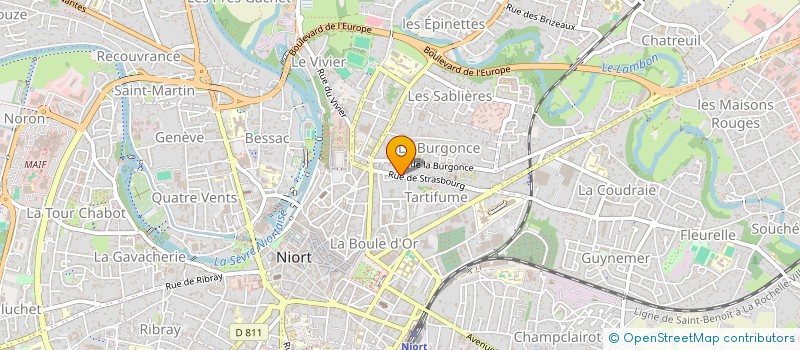 localisation de l'entreprise INDIVISION CONTARDO  NIORT