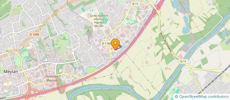 localisation de l'entreprise INDIVISION CONTOZ  MONTBONNOT-SAINT-MARTIN