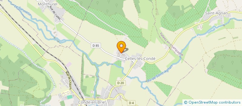 localisation de l'entreprise INDIVISION COOREVITS à CELLES-LES-CONDE