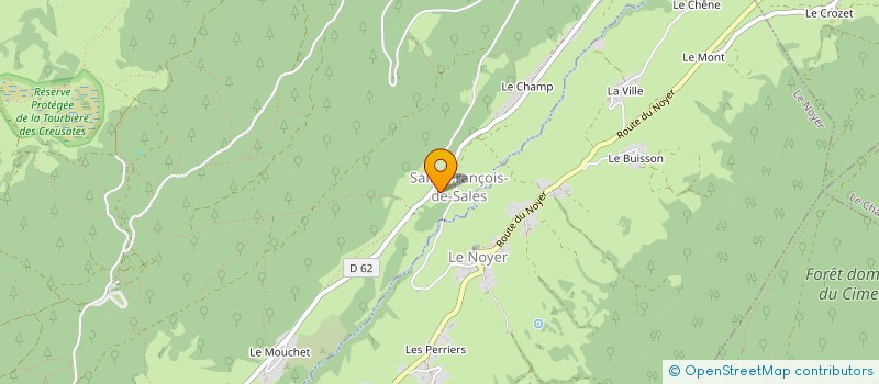 localisation de l'entreprise INDIVISION COPPA ET HUENDLING  SAINT-FRANCOIS-DE-SALES