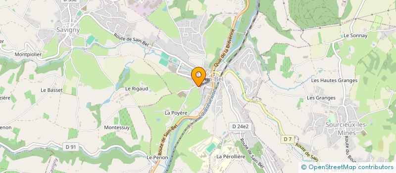 localisation de l'entreprise INDIVISION COQUARD  SAINT GERMAIN NUELLES