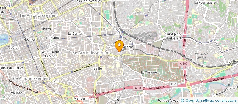 localisation de l'entreprise INDIVISION COQUIL COS-LAGNEROT à MARSEILLE