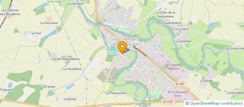 localisation de l'entreprise INDIVISION CORBEL ALISON ET CREPEAU MAXIME à MONTAIGU-VENDEE