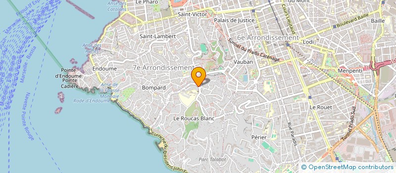 localisation de l'entreprise INDIVISION CORBIERE  MARSEILLE
