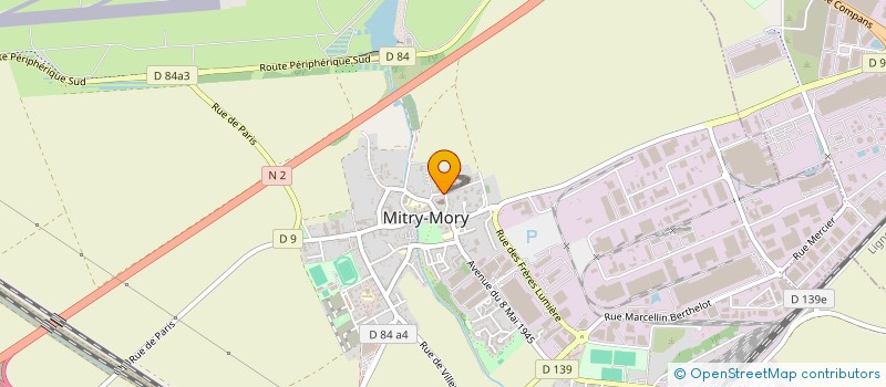 localisation de l'entreprise INDIVISION CORBRION à MITRY-MORY