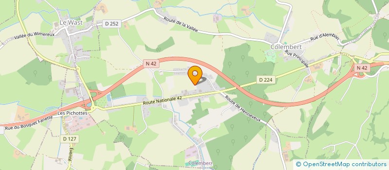 localisation de l'entreprise INDIVISION CORDIER  COLEMBERT