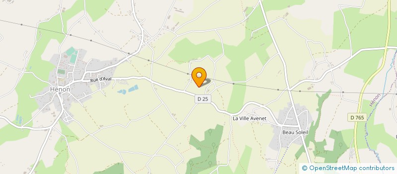 localisation de l'entreprise INDIVISION CORDUAN FRERES à HENON