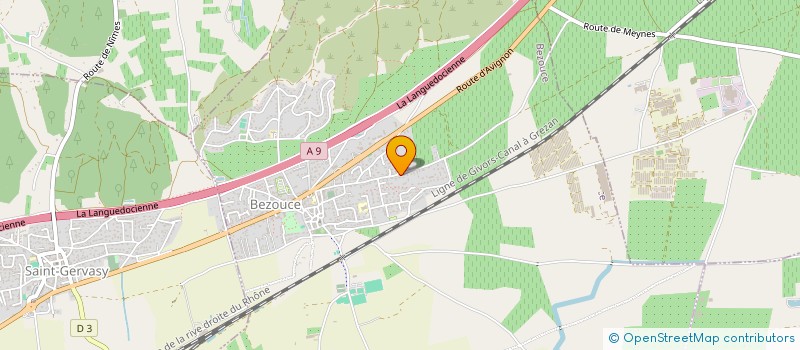 localisation de l'entreprise INDIVISION CORGER CHAZALETTE  BEZOUCE