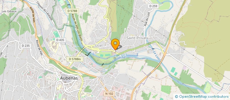 localisation de l'entreprise INDIVISION CORINNE ET NATHALIE CHAUSSABEL  UCEL