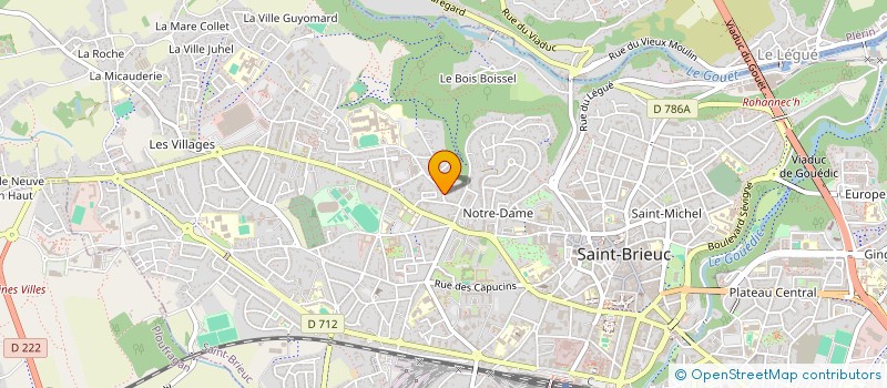 localisation de l'entreprise INDIVISION CORLAY HERVE LUCIE à SAINT-BRIEUC