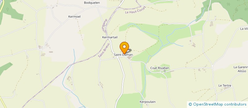 localisation de l'entreprise INDIVISION CORMAN  LE HAUT-CORLAY