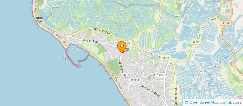 localisation de l'entreprise INDIVISION CORMERAIS GAILLOU à L'EPINE