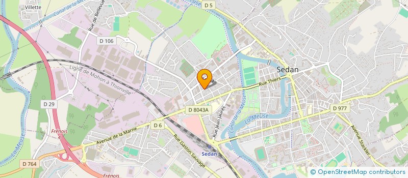 localisation de l'entreprise INDIVISION CORNEILLIEZ  SEDAN