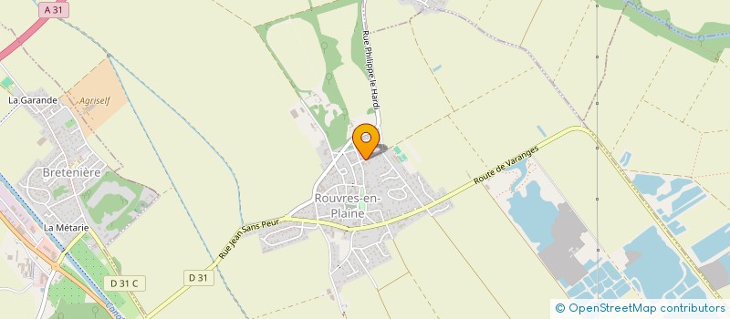 localisation de l'entreprise INDIVISION CORNEMILLOT JEAN-MARIE ET CHANTAL  ROUVRES-EN-PLAINE