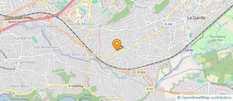 localisation de l'entreprise INDIVISION CORNES UTTER  LA GARDE