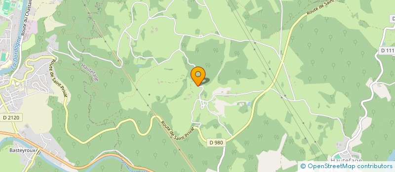 localisation de l'entreprise INDIVISION CORNETTE  ARGENTAT-SUR-DORDOGNE