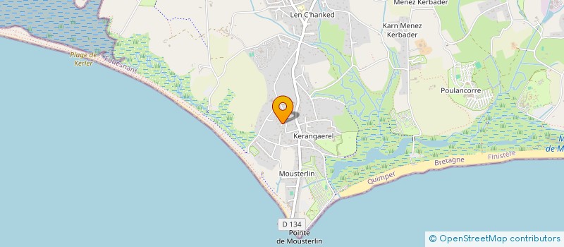 localisation de l'entreprise INDIVISION CORNIC à FOUESNANT