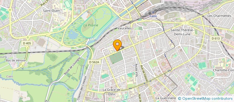 localisation de l'entreprise INDIVISION CORSILAUDE à CAEN