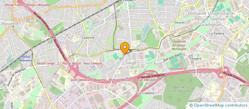 localisation de l'entreprise INDIVISION CORSINI à PESSAC