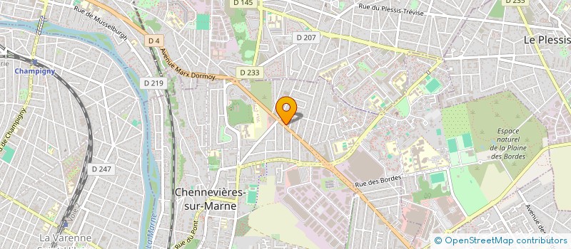 localisation de l'entreprise INDIVISION CORVI BESCHIZZA  CHENNEVIERES-SUR-MARNE