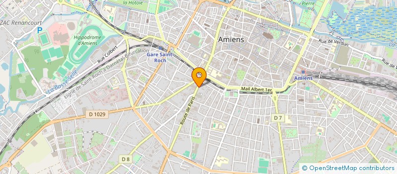 localisation de l'entreprise INDIVISION COSSO-GODEFROY ARTHUR-AMINTHE  AMIENS