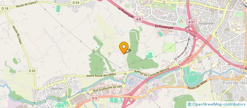 localisation de l'entreprise INDIVISION COSY VALCROS  AIX-EN-PROVENCE