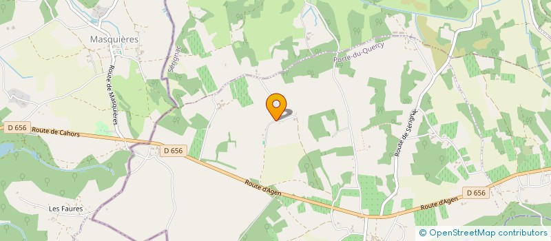 localisation de l'entreprise INDIVISION COTTON  PORTE-DU-QUERCY