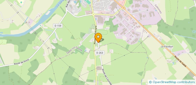 localisation de l'entreprise INDIVISION COUBARD  COURTILLERS