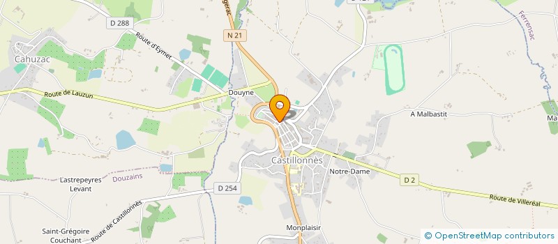 localisation de l'entreprise INDIVISION COUDERC à CASTILLONNES