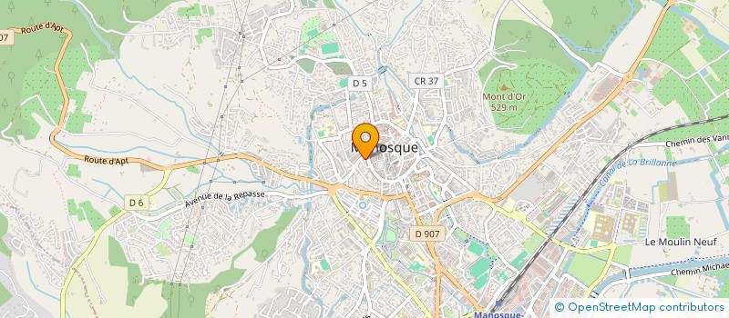 localisation de l'entreprise INDIVISION COUERON CHAICHE à MANOSQUE