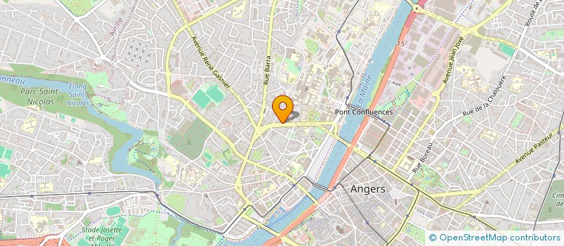 localisation de l'entreprise INDIVISION COULOMB LUSVEN à ANGERS