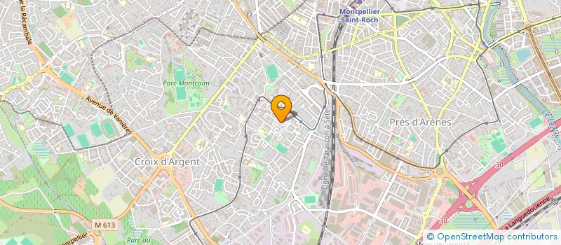 localisation de l'entreprise INDIVISION COUPPE LOUBRIS à MONTPELLIER