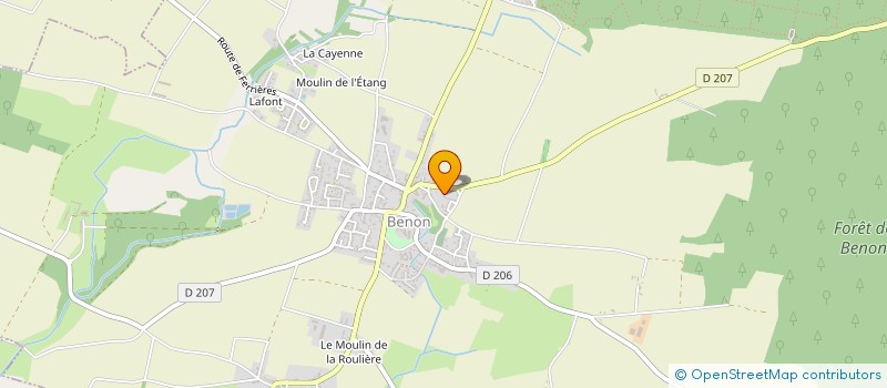 localisation de l'entreprise INDIVISION COURCY JEAN CLAUDE  BENON