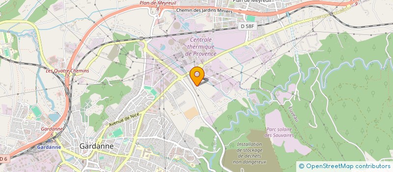 localisation de l'entreprise INDIVISION COURDURIER à GARDANNE