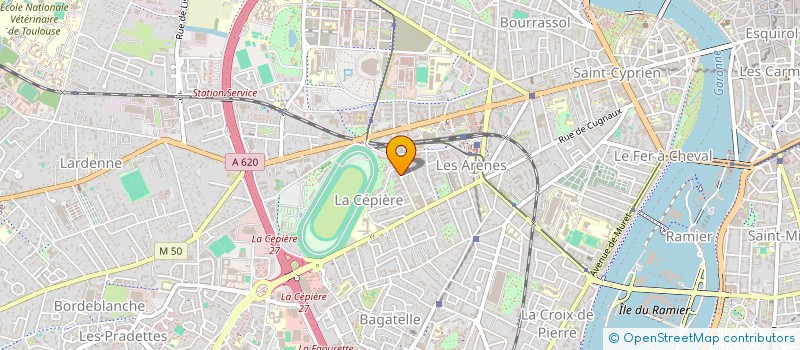 localisation de l'entreprise INDIVISION COURNET FRANC ET GERALDINE à TOULOUSE