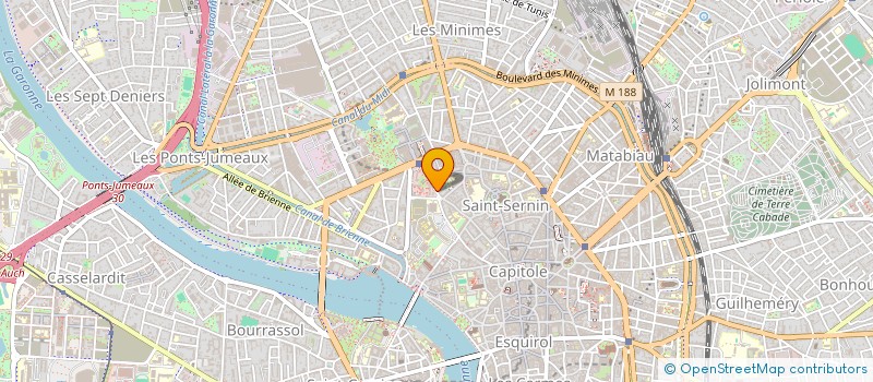 localisation de l'entreprise INDIVISION COURNIL CC à TOULOUSE