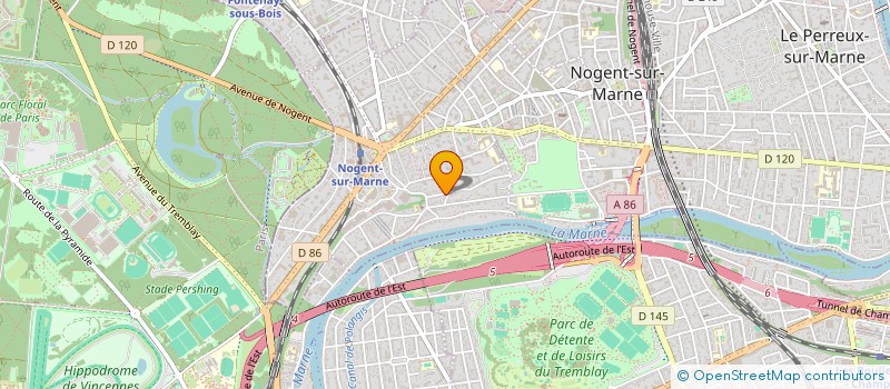 localisation de l'entreprise INDIVISION COURT - ENARD  PARIS