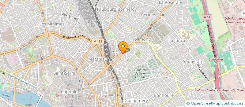 localisation de l'entreprise INDIVISION COURTIN - BORNUAT à TOULOUSE
