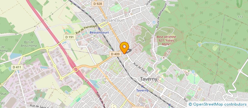 localisation de l'entreprise INDIVISION COURTY / JUILLARD  TAVERNY