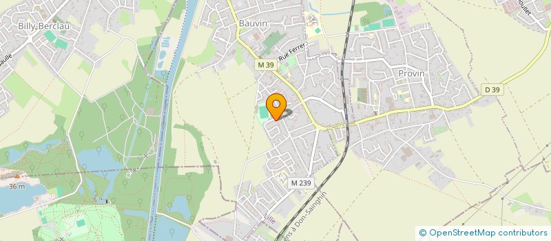 localisation de l'entreprise INDIVISION COUSIN  BAUVIN