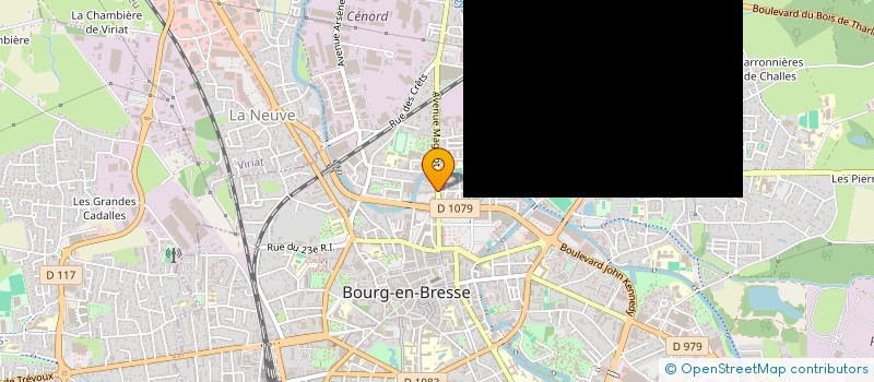 localisation de l'entreprise INDIVISION COUSINET SEBA à BOURG-EN-BRESSE