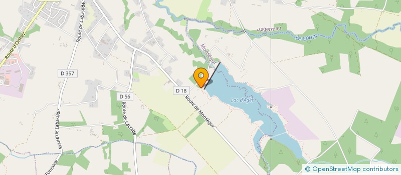 localisation de l'entreprise INDIVISION COUSTET  HAGETMAU