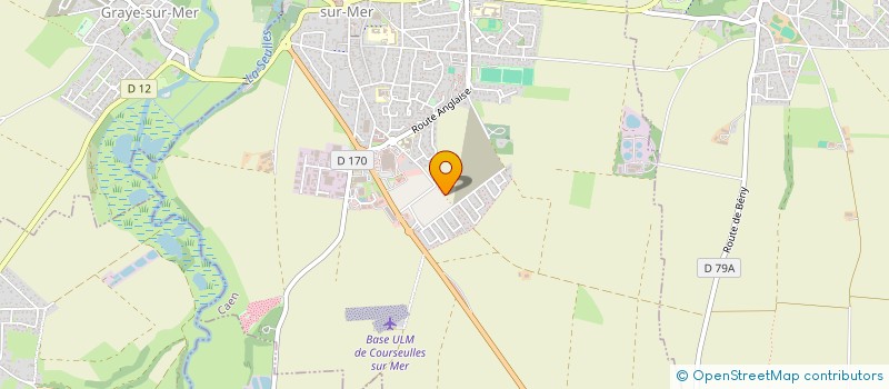 localisation de l'entreprise INDIVISION COUTANCE-GOAOC  COURSEULLES-SUR-MER