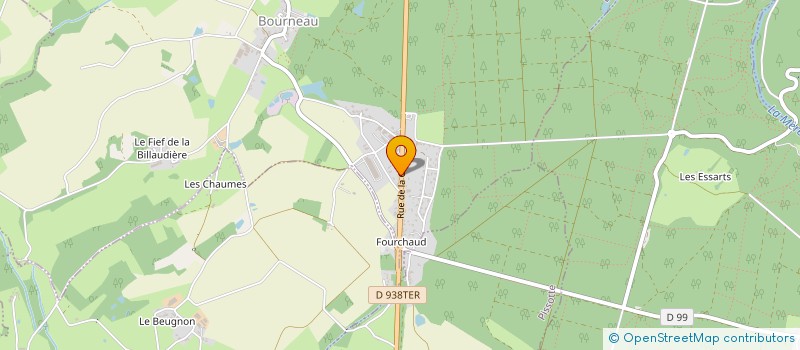 localisation de l'entreprise INDIVISION COUTIN  BOURNEAU