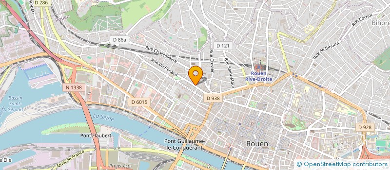 localisation de l'entreprise INDIVISION COUTURIER  ROUEN