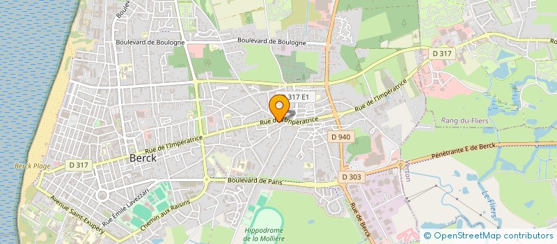 localisation de l'entreprise INDIVISION COVILLERS LEMERY à BERCK