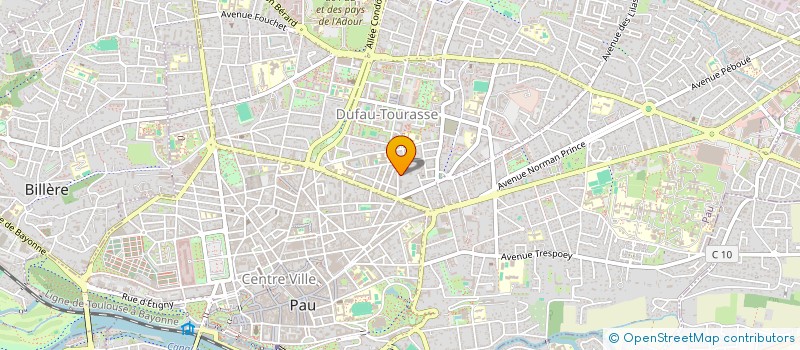 localisation de l'entreprise INDIVISION CREDOT BOYER à PAU