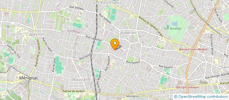 localisation de l'entreprise INDIVISION CREMER-DUPRAT  BORDEAUX