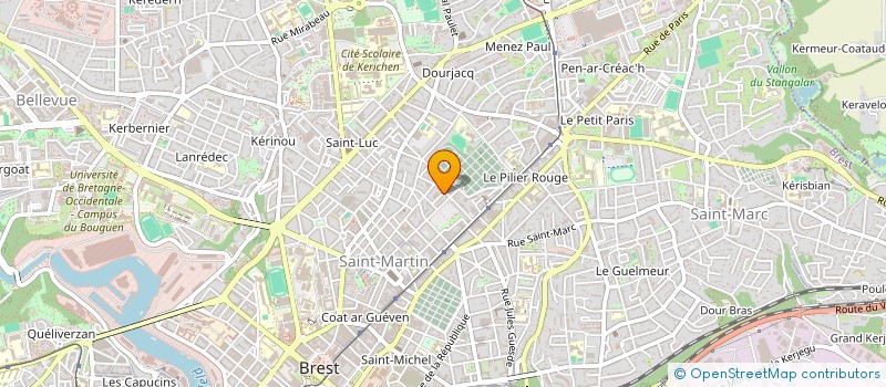 localisation de l'entreprise INDIVISION CRENN - EL DABI à BREST