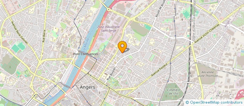 localisation de l'entreprise INDIVISION CRESCENZO  ANGERS